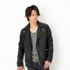 BLACK ASUKA - Diagonal-Zip Jacket