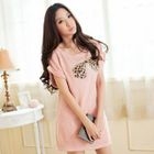 Tokyo Fashion - Short-Sleeve Bow-Accent Tunic