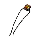 be Creation - Metal U Hair Pin with Czech Stone (SJVC1005)