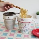 iswas - Set: Ceramic Noodle Cup + Lid