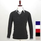 SEOBEAN - V-Neck Knit Sweater
