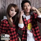 Sha 2 Shop - Plaid Shirt With Hood
