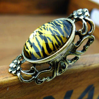 Leopard Vintage Ring - Copper