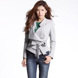 Tie-Front Cropped Jacket