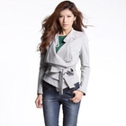 O.SA - Tie-Front Cropped Jacket