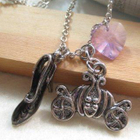 Fit-to-Kill - Charming Cinderella and high heels with heart shape Swarovski crystal necklace Fit-to-Kill - Charming Cinderella and high heels with heart shape Swarovski crystal necklace