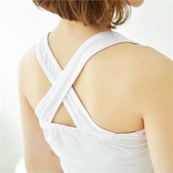 GLAM12 - Sleeveless Colored Top GLAM12 - Sleeveless Colored Top
