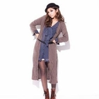 ZOO - Crinkled Long Cardigan