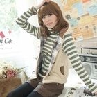 Tokyo Fashion - Hooded Toggle Fleece Vest