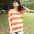 ZOO - Striped Knit Top