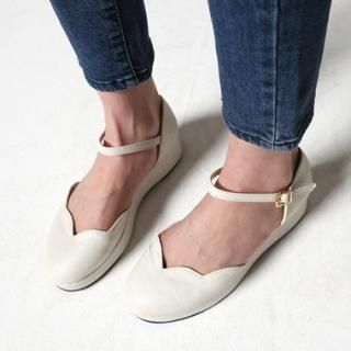Ankle-Strap Flats