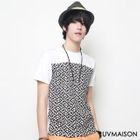 LUVMAISON - Geometric Print T-Shirt