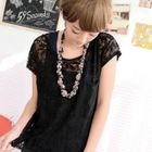 59 Seconds - Pocket-Front Lace Top