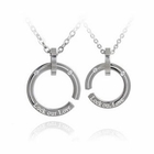 Menku - Couple Set: Hoops Pendant