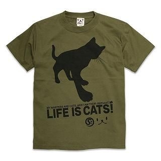[Unisex] Short-Sleeve Print T-Shirt - CAT'S SERVANT