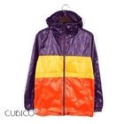 CUBICO - Multicolor Hooded Windbreaker