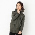 ageha@shibuya - Faux-Fur Trim Hooded Jacket