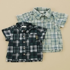 Biquette - Plaid Patchwork Shirt