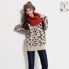 OrangeBear - Leopard-Print Sweater