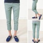 INTHING - Cuffed Cropped Pants
