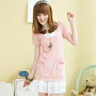 Tokyo Fashion - Set: Bow-Pocket Dress + Slipdress