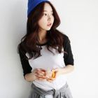 kenzi w - Colored Raglan-Sleeve T-Shirt