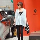 REDOPIN - Sleeveless Shirred Shirt with Sash