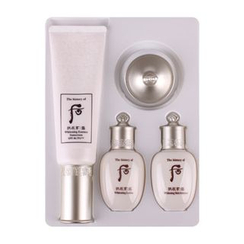 The History of Whoo - Gongjinhyang Seol Whitening Essence Sun Cream Set: Sun Cream + Balancer + Lotion + Cream The History of Whoo - Gongjinhyang Seol Whitening Essence Sun Cream Set: Sun Cream + Balancer + Lotion + Cream