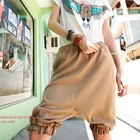 Ando Store - Frilled Cropped Harem Pants