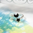 Angelove - Moon & Star Ring