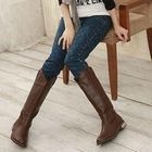 Lane172 - Faux-Leather Long Boots