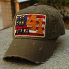 Momiton - Skull Appliqué Baseball Cap