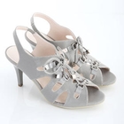 Moonbasa - Lace-Up Cutout Slingback Sandals