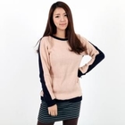 sabotte - Color-Block Knit Top