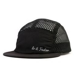 Ohkkage - Mesh-Panel Color-Block Cap Ohkkage - Mesh-Panel Color-Block Cap