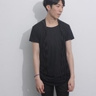 REENO - Short-Sleeve Tape Detail T-Shirt
