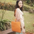 CatWorld - 2-Way Faux-Leather Briefcase