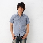 BLACK ASUKA - Short-Sleeve Dual-Pocket Shirt