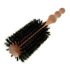 Philip B - Large 65mm Round Brush (Polished Mahogany Handle, 65% Boar Bristle + 35% Nylon)