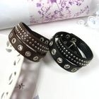Angelove - Faux-Leather Wrist Bands 
