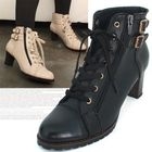 Marcella - Genuine Leather Ankle Boots