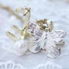 Fit-to-Kill - Silver butterfly with golden horse Necklace