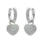 Keleo - 18K White Gold Earrings with Diamonds