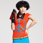 Othermix - Short-Sleeve Panel Printed T-Shirt