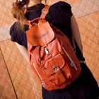 Fashion Lady - Faux-Leather Backpack