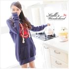 Wonderland - Hooded Print Dress