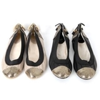 STYLEKELLY - Faux-Fur Lined Ballet Flats
