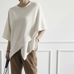STYLEBYYAM - Wrapped Poncho Top STYLEBYYAM - Wrapped Poncho Top