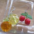 Fit-to-Kill - Lovely Cherry and Oranges Earrings