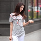 STYLEKELLY - Inset Scarf T-Shirt